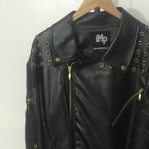 PU Leather Motor Jacket